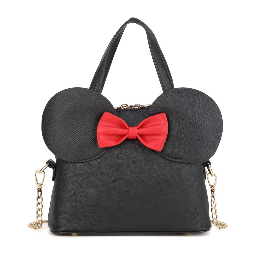Dome Purse Mouse Ears Bow Crossbody Shoulder Bag & Cute Bow Mouse Ears🤘